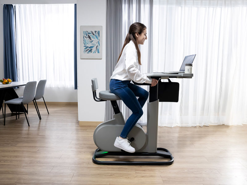 آيسر تعزز أنماط الحياة النشطة والمستدامة من خلال eKinekt Bike Desk